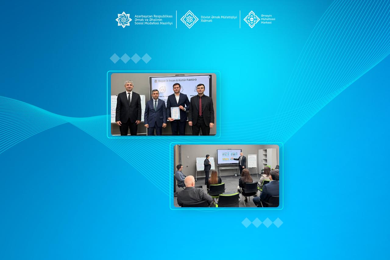  Türkiyənin ÇASGEM qurumunun əməyin mühafizəsinə dair növbəti təlim proqramı yekunlaşıb