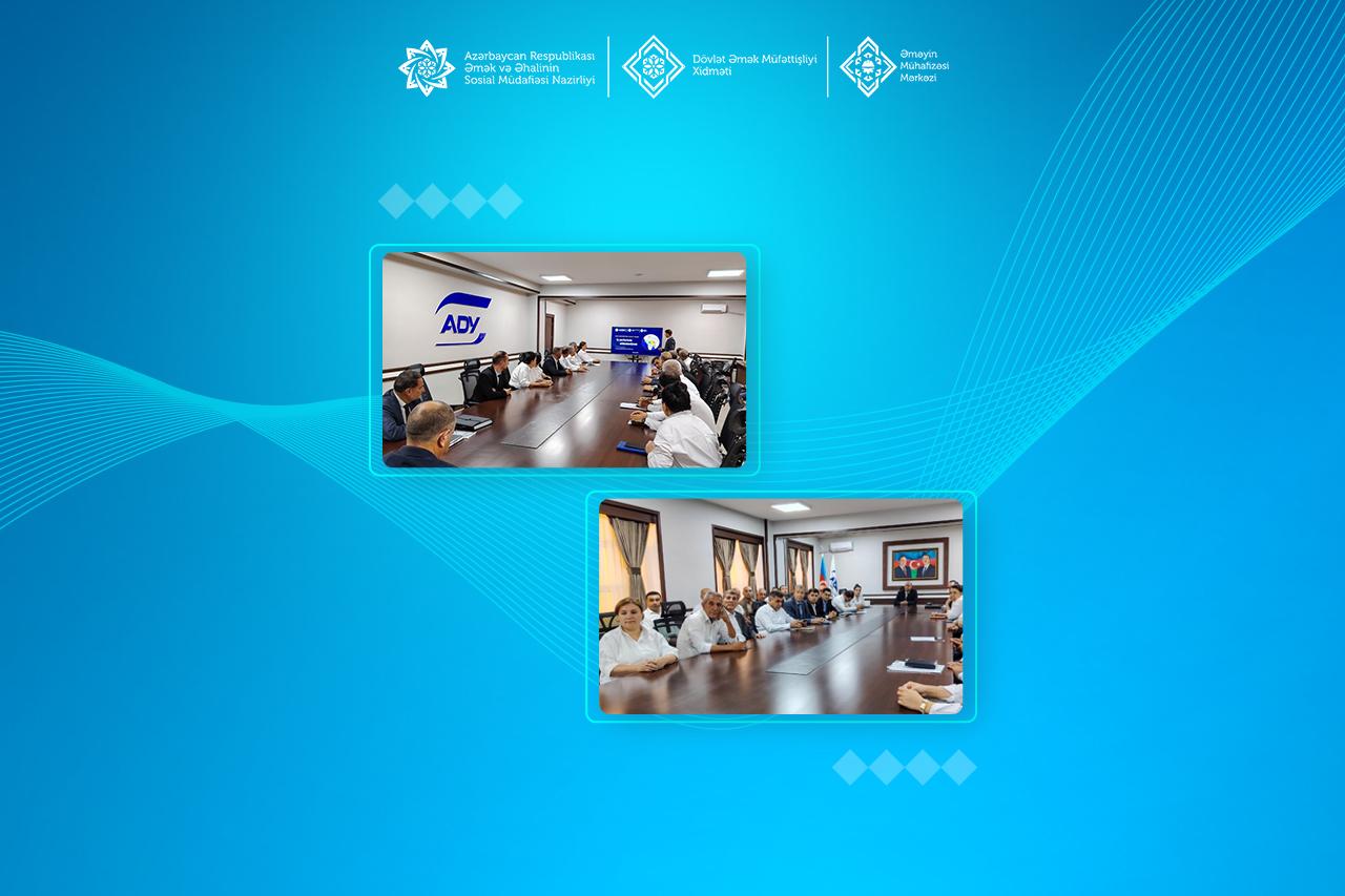  Bu dəfə istehsalatda bədbəxt hadisələrin qarşısının alınmasına dair təlimlər "Naxçıvan Dəmir Yolları" MMC-də keçirilib